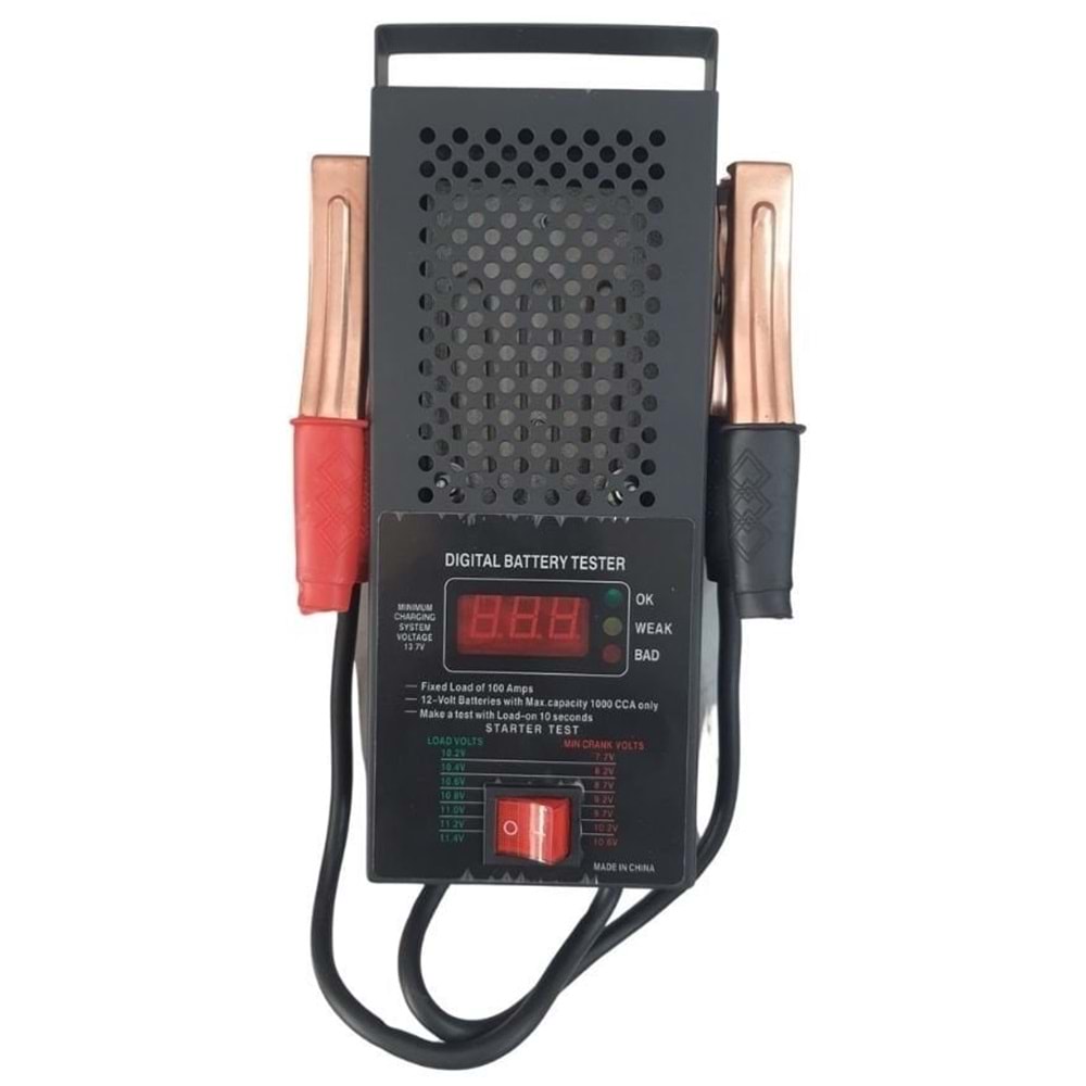 ANALOG AKÜ TEST CİHAZI 12 V OMEGA TOOLS