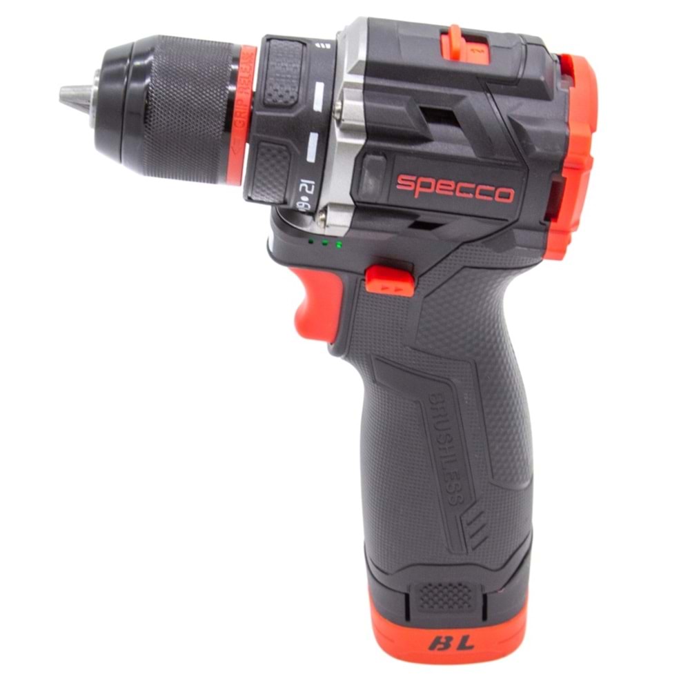 SPECCO BLACK SERİ 16V 2.0 AH AKÜLÜ MATKAP 45 NM