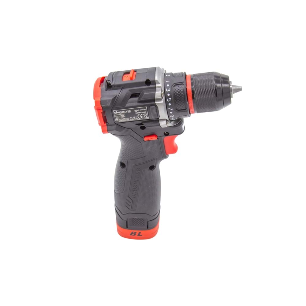SPECCO BLACK SERİ 16V 2.0 AH AKÜLÜ MATKAP 45 NM