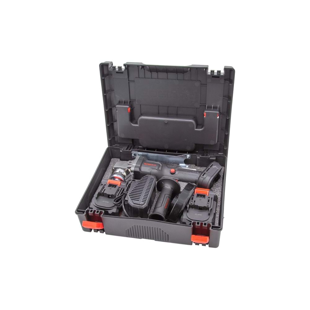 SPECCO BLACK SERİ 20V 4.0 AH AKÜLÜ TAŞLAMA 115/125 MM