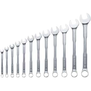 BOSCH AÇIK UÇLU KOMBİNE ANAHTAR SETİ 12 PARÇA