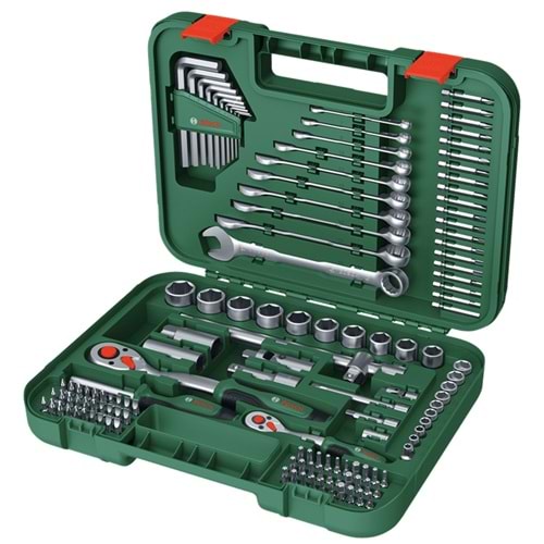 BOSCH ÇOK AMAÇLI MONTAJ SETİ 132 PARÇA