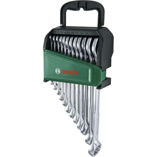 BOSCH AÇIK UÇLU KOMBİNE ANAHTAR SETİ 12 PARÇA